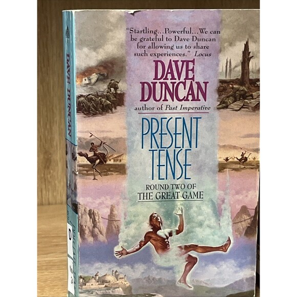 Dave Duncan Lot of 2 Present Tense $ Past Imperative Round 1 & 2 Of Great Game - Picture 3 of 5